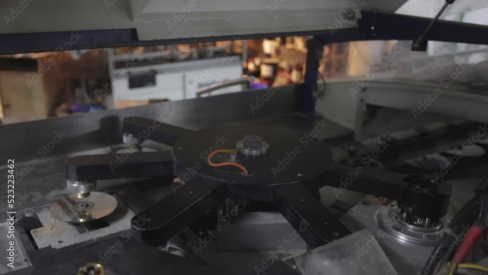 DVD Compact Disc Making Process Production Machine Factory Technology DVD Compact Disc Making Process Production Machine Factory Technology