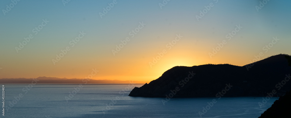 Cinque Terre al tramonto Cinque Terre al tramonto