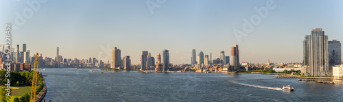 Wide Angle Panorama of the New York Landscape