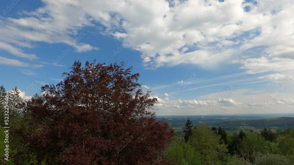 clouds over the mountains