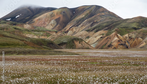 Veduta del Landmannalaugar, Islanda photo