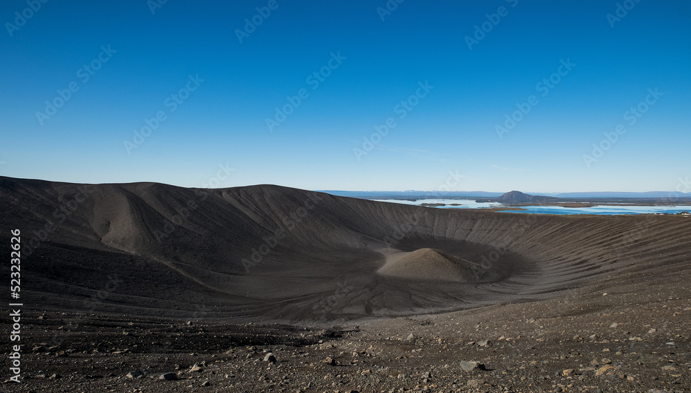 Vulcano Hverfjall, Islanda