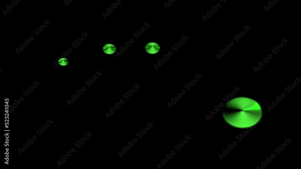 Graphic loop animation video with alpha channel with transparent background of morphing green Circles weaving. Graphic loop animation video with alpha channel with transparent background of morphing green Circles weaving.