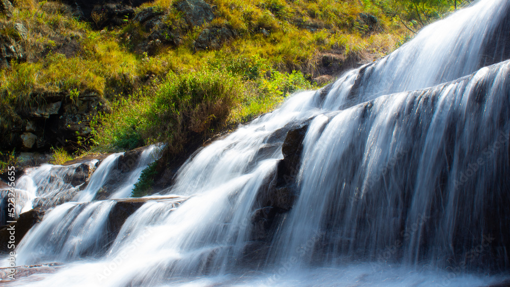 waterfall in kodanadu tamilnadu. Water falls in the hidden waterfall in kodanadu