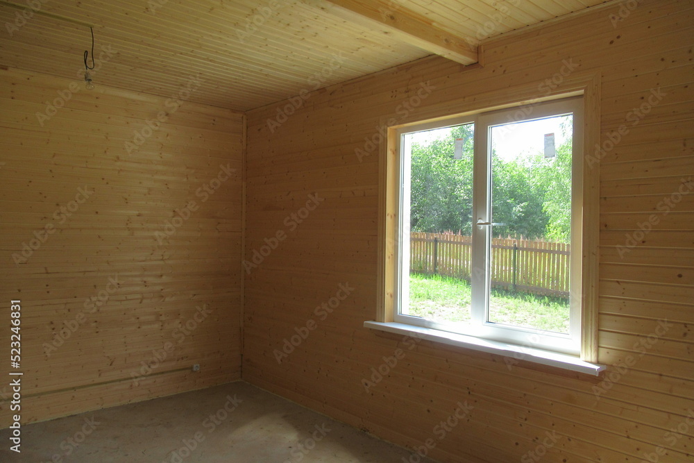 Construction of a small house in a country village (073) Construction of a small house in a country village (073)