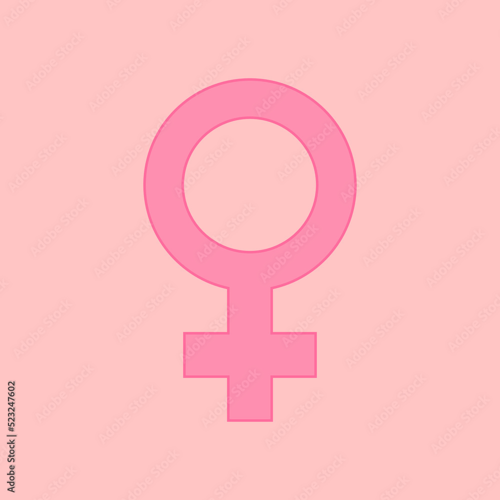 vector graphic illustration of women's equality day