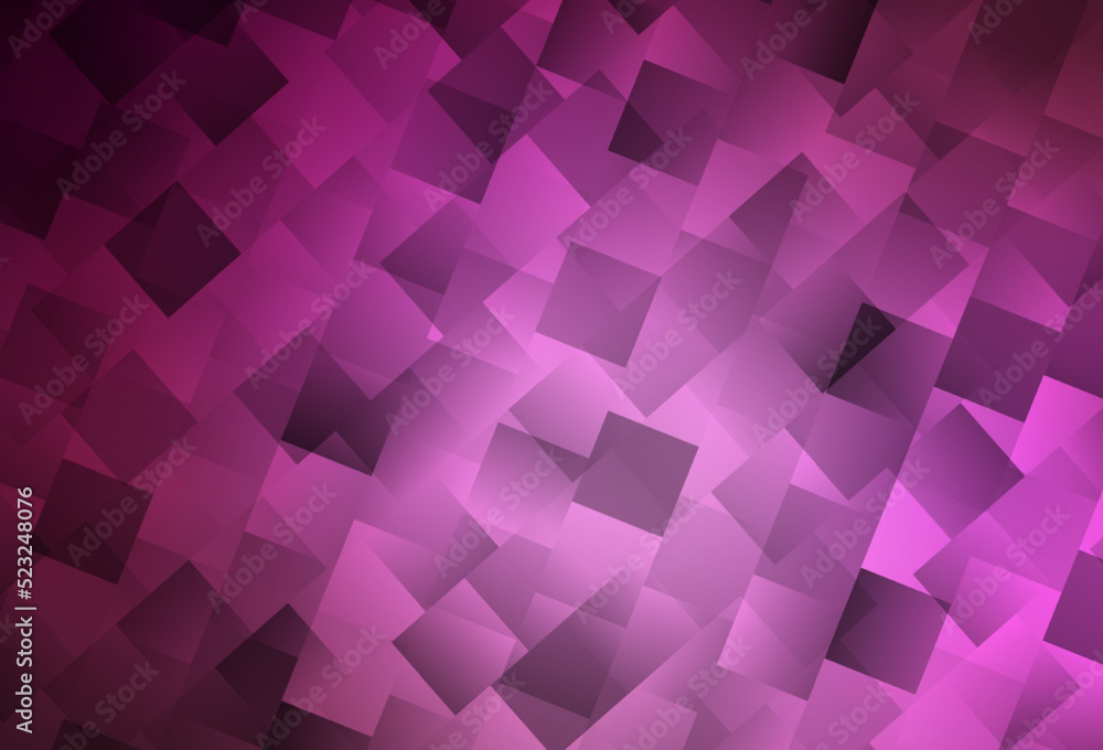Light Pink vector template with rhombus. Light Pink vector template with rhombus.