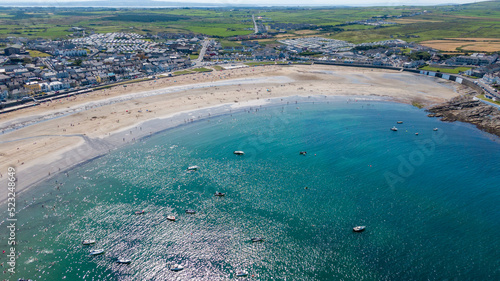 Kilkee own and public beach and surrounding cliffs