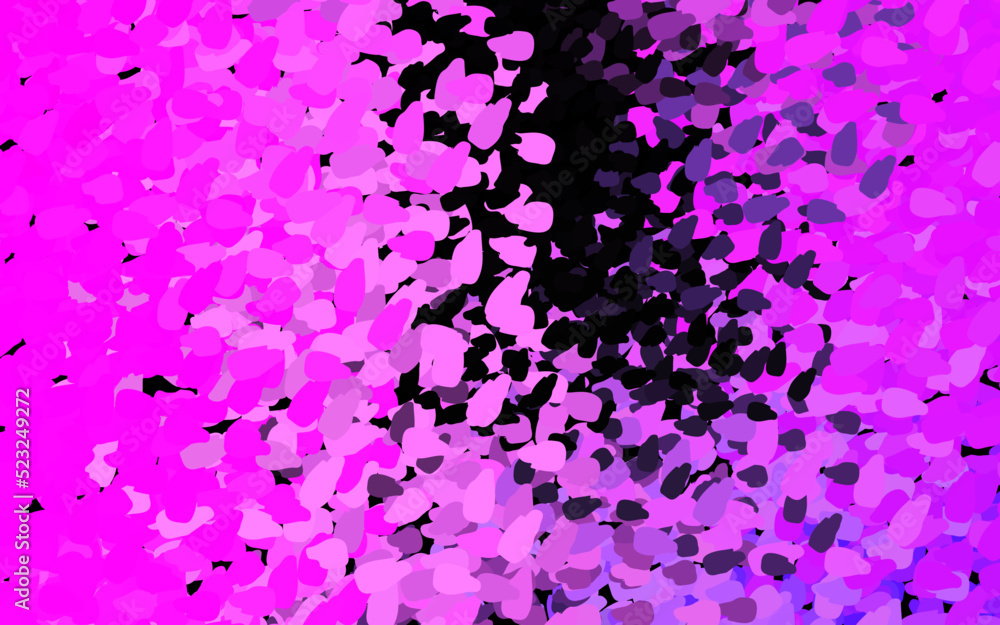 Dark Pink vector backdrop with memphis shapes. Dark Pink vector backdrop with memphis shapes.