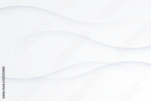  Modern wavy abstract white background