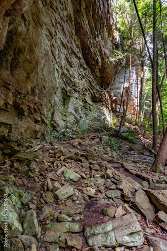 Lilly Bluff Rock Climbing Walls - Cumberland State Park