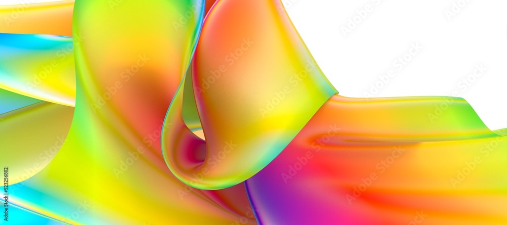 Abstract fluid gradient shape flowing Abstract fluid gradient shape flowing
