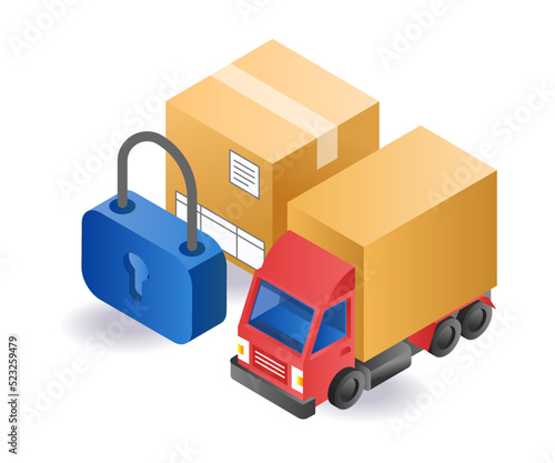 Logistics delivery security