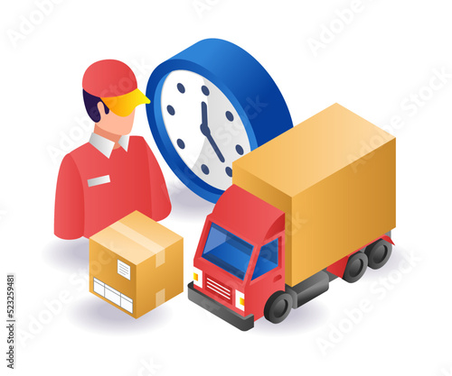 Logistics delivery time