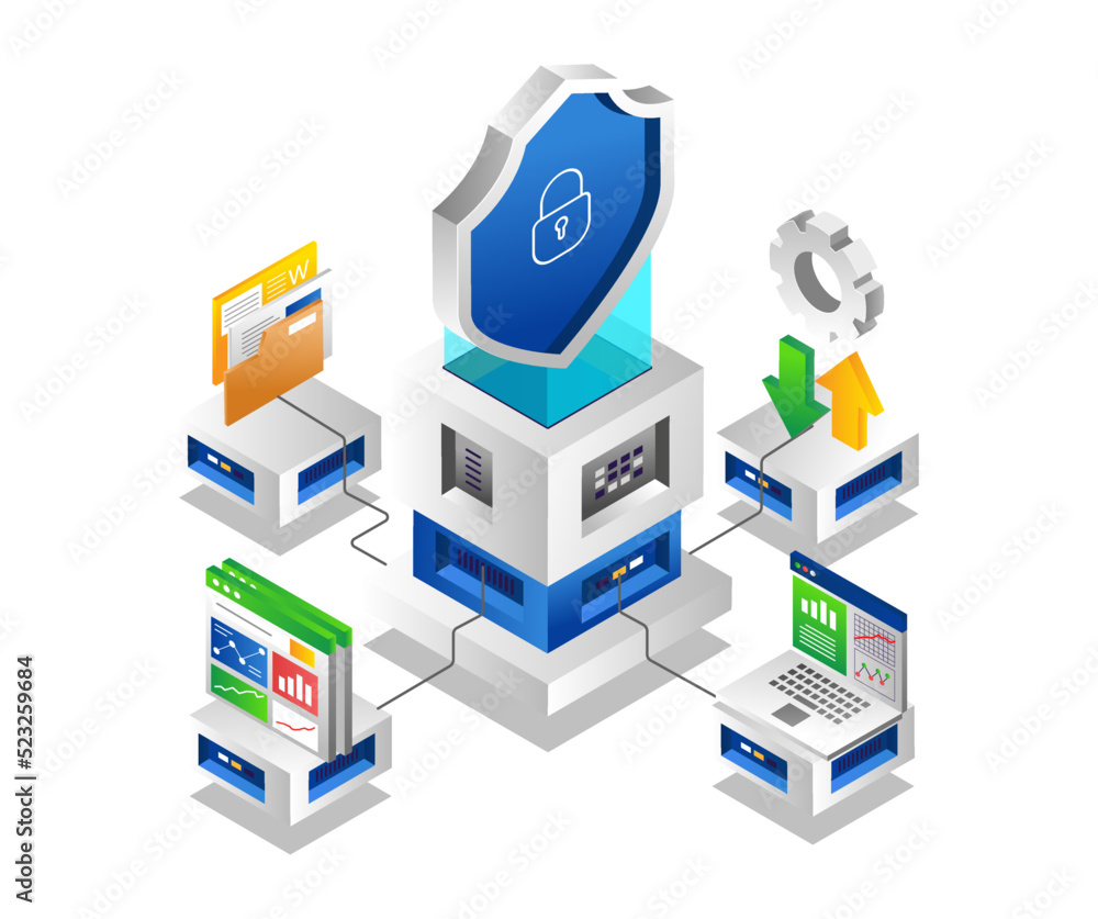 Data security technology cloud server network