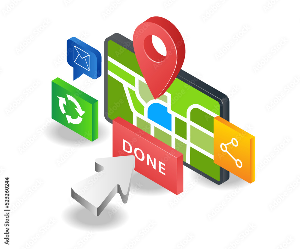 Complete a search in the map app Complete a search in the map app
