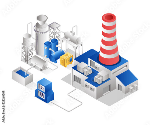 Bio gas pipeline to production plant