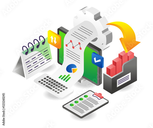 Company data paper analysis process