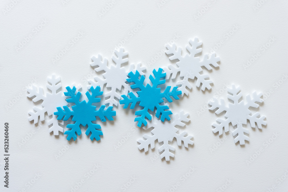 Foam Snowflakes 