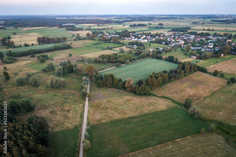 Rural area of Wegrow County in Mazowsze region of Poland Rural area of Wegrow County in Mazowsze region of Poland