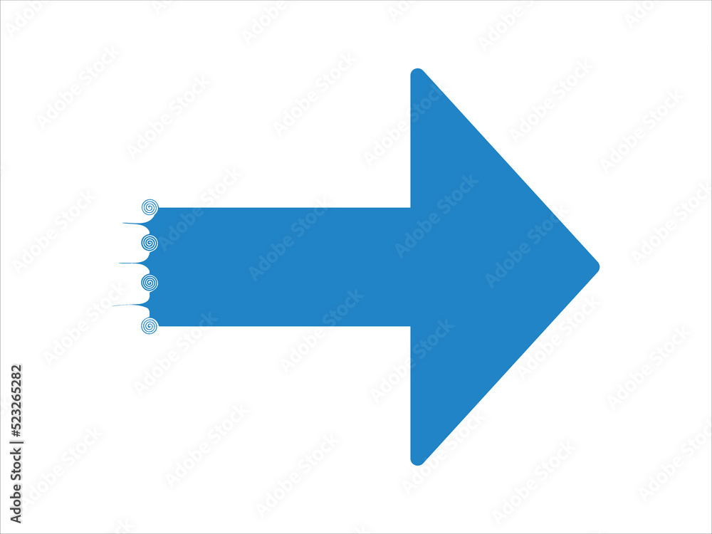 Directional arrow signs or icons set design Directional arrow signs or icons set design