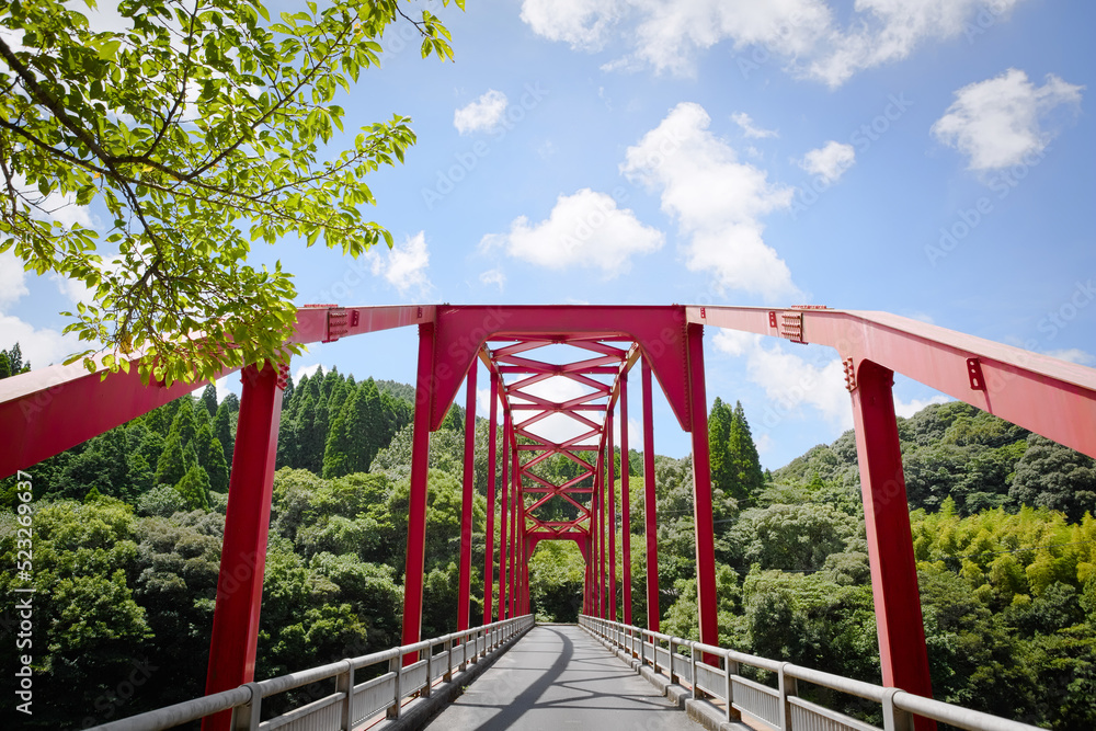 永吉ダム大橋　
