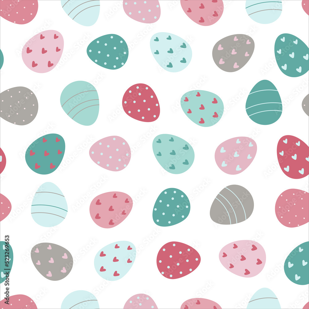 seamless easter pattern