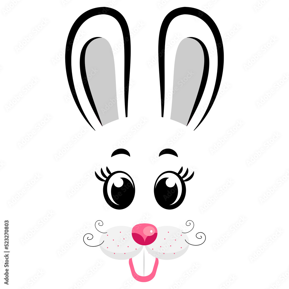 Obraz premium bunny masks PNG