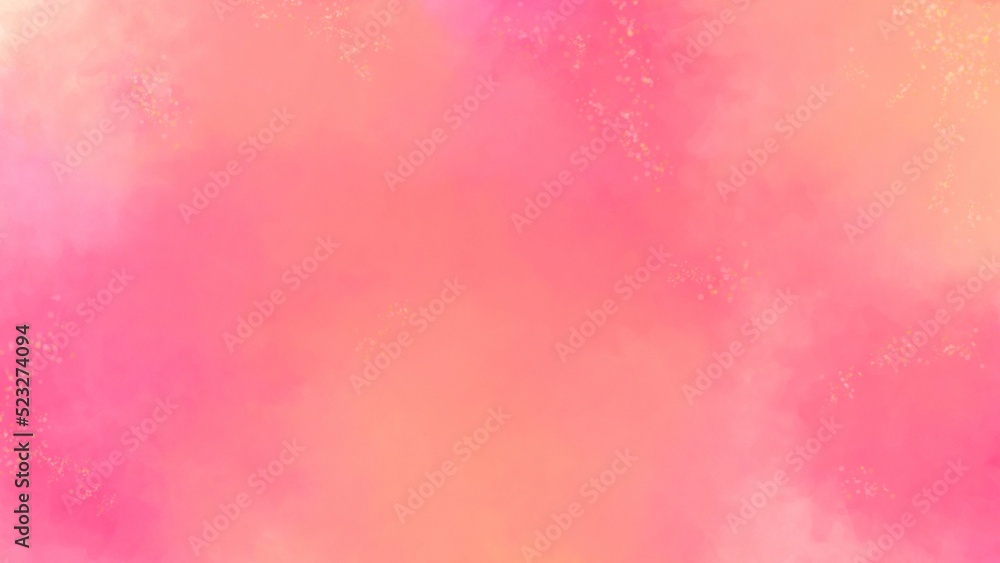 abstract watercolor background with sparkling