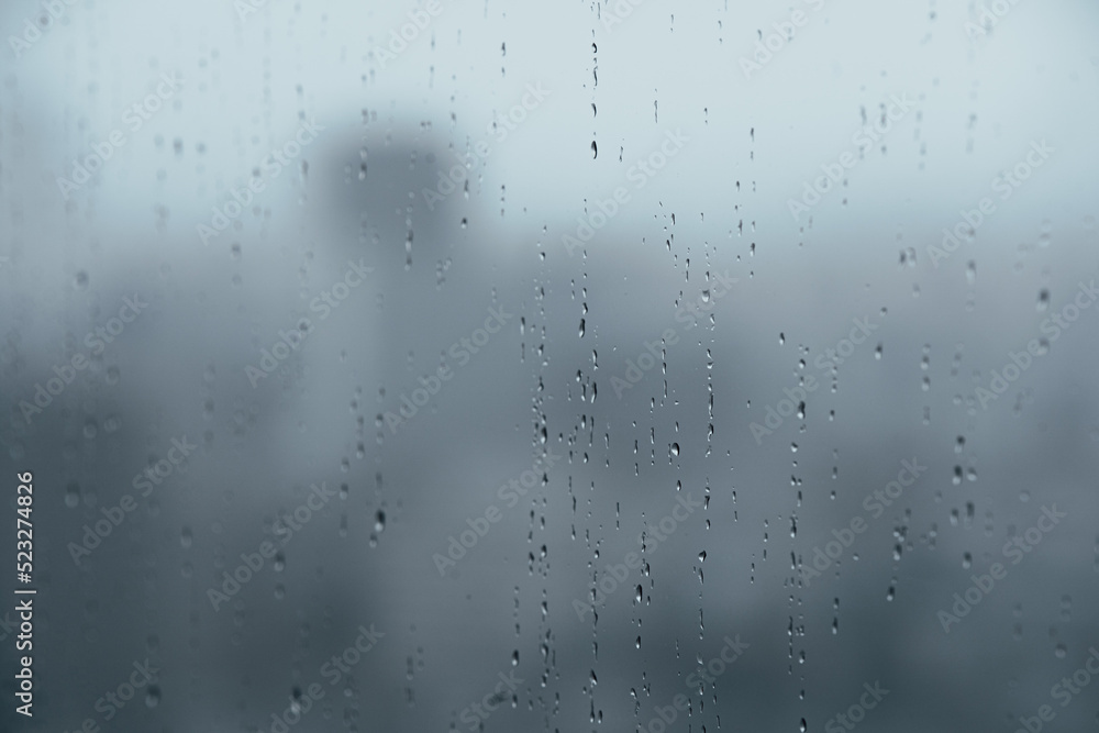 都会の雨のイメージ 都会の雨のイメージ
