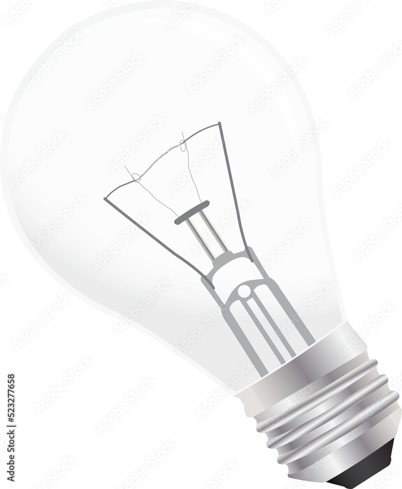 light bulb isolated light bulb isolated