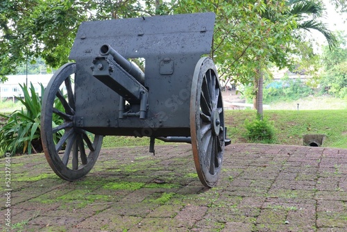 old cannon in the park