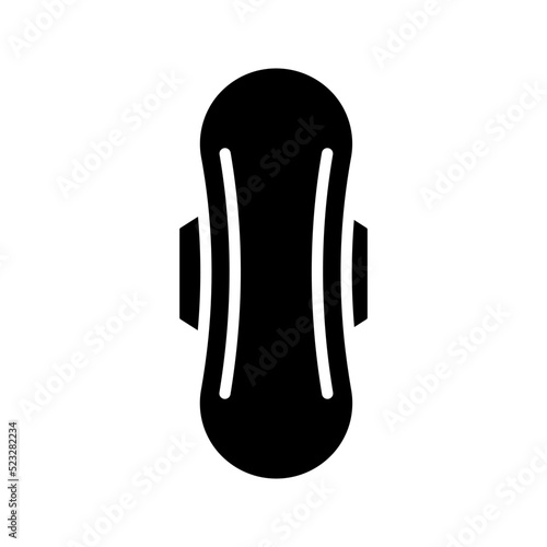 Sanitary pad icon. vector illustration