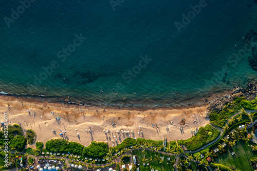 Aerial Photo of Wailea Beach, Maui, Hawaii