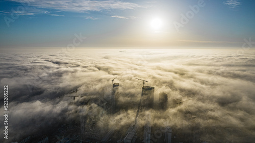 sun and clouds