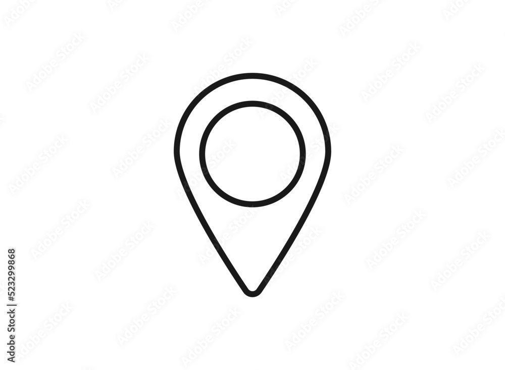 Location vector icon. vector illustration. eps 10. Location vector icon. vector illustration. eps 10.