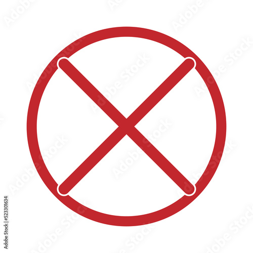 Do not red circle crossed sign, don't doing something, stop or prohibited isolated sign, cross - x icon Free Download Do not red circle crossed sign, don't doing something, stop or prohibited isolated sign, cross - x icon - GFXLoad