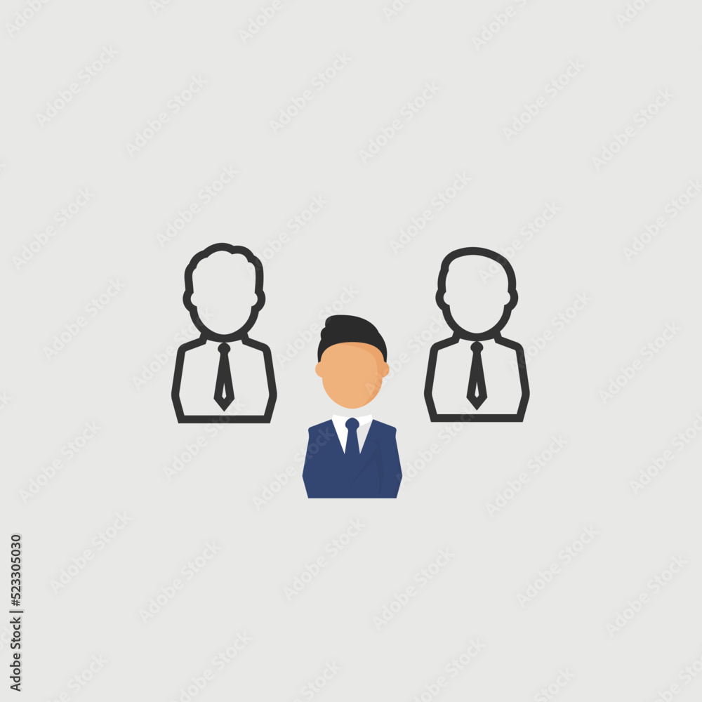 BUSINESS MEN TEAM ICON BUSINESS MEN TEAM ICON