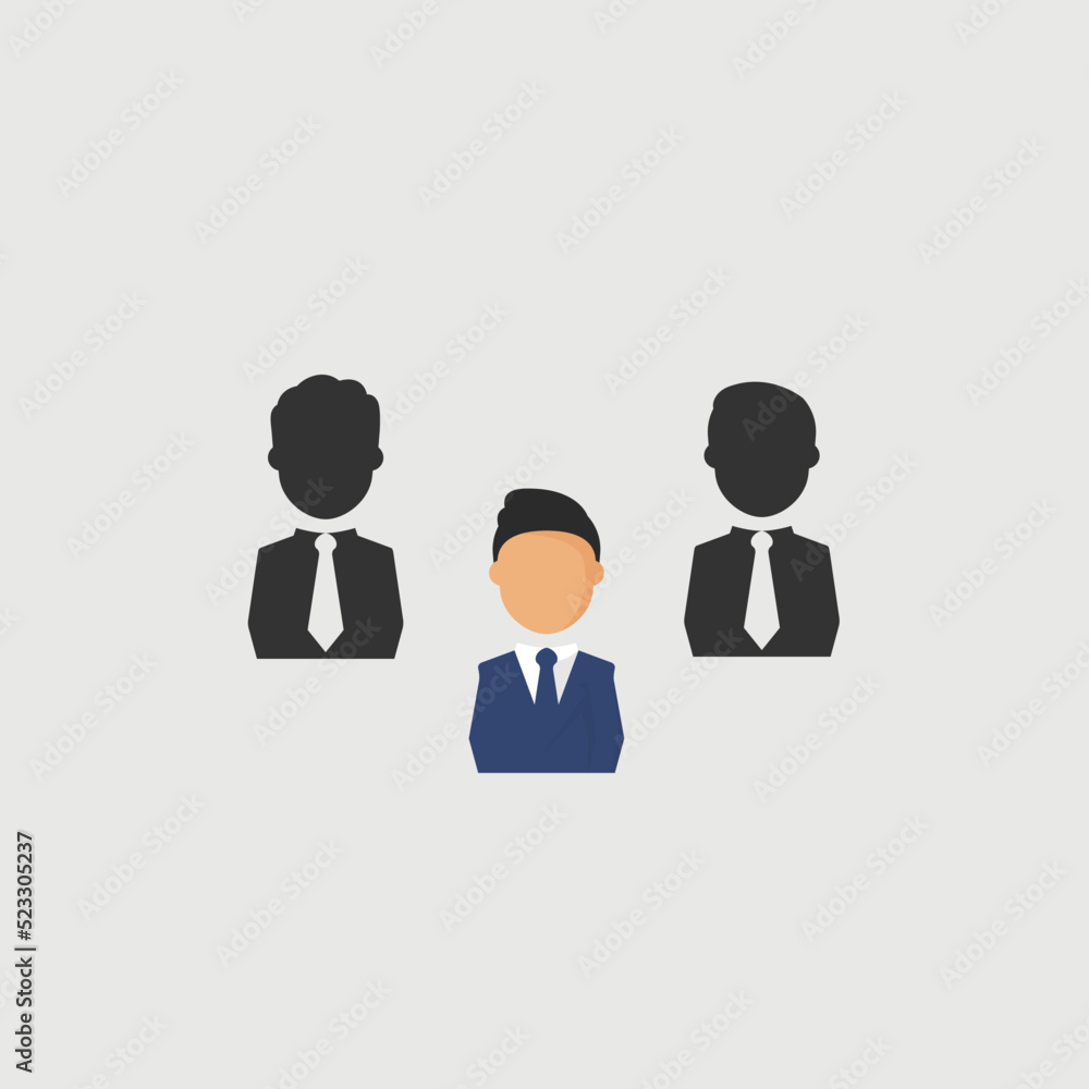 BUSINESS MEN TEAM ICON BUSINESS MEN TEAM ICON