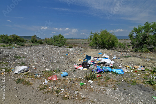 Pollution - Wild Dump in Missolonghi (Greece) // Umweltverschmutzung - Wild Müllkippe in Mesolongi (Griechenland)