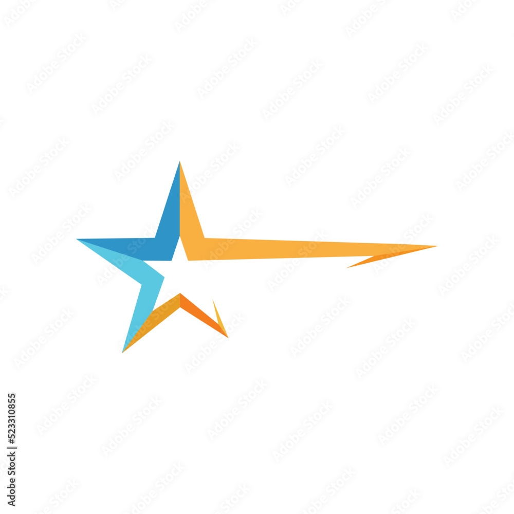 Obraz premium Star Logo Template