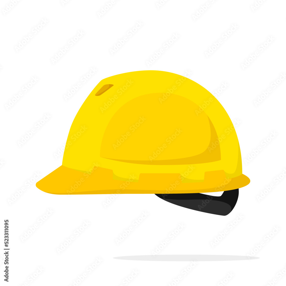 Fototapeta premium Safety helmet isolated on white background