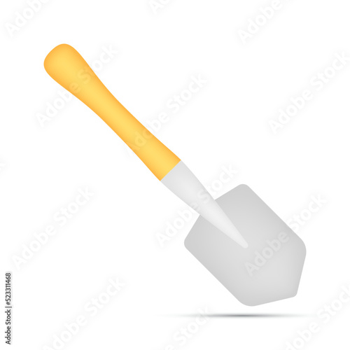 Shovel isolated on white background