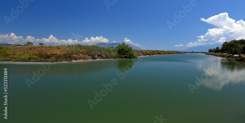 Fototapeta Naklejka Na Ścianę i Meble -  Lagune von Mesolongi  (Griechenland) // Missolonghi lagoon (Greece)  