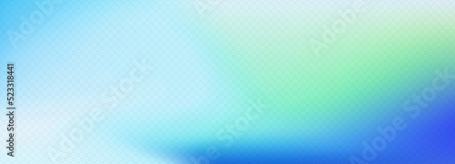 cyan, blue, green, gradient background blank. Horizontal banner or wallpaper tamplate. Copy space, place for text, text area. Bright illustration. Space metaverse web 3 technology texture