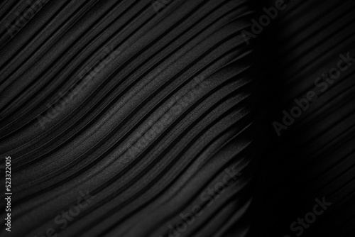 elegant black cloth wave texture background