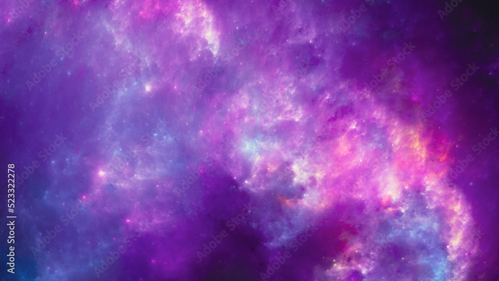 Tutti Frutti Nebula - Sci-fi nebula - good as background for sci-fi related productions and gaming