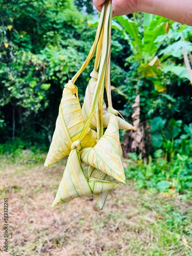 Wallpaper Mural hand holding a bunch of peppers Torontodigital.ca