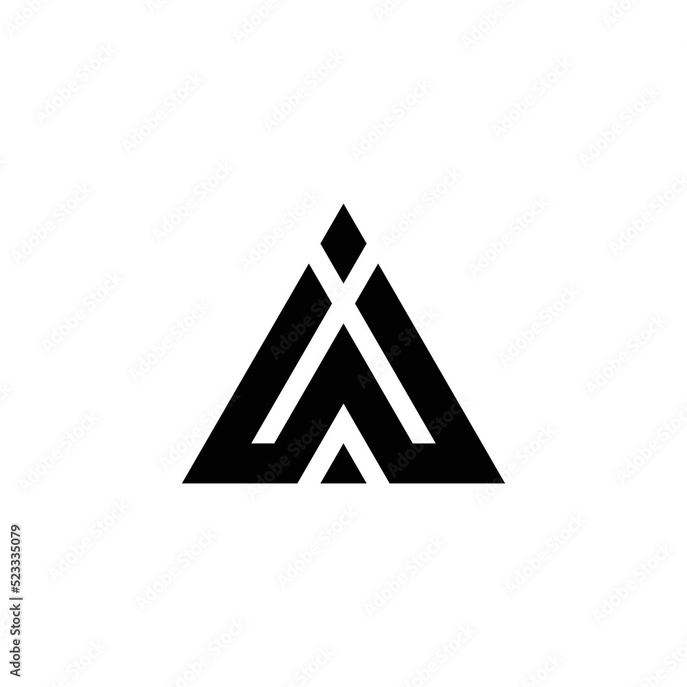 A Letter Logo Template vector icon illustration design A Letter Logo Template vector icon illustration design
