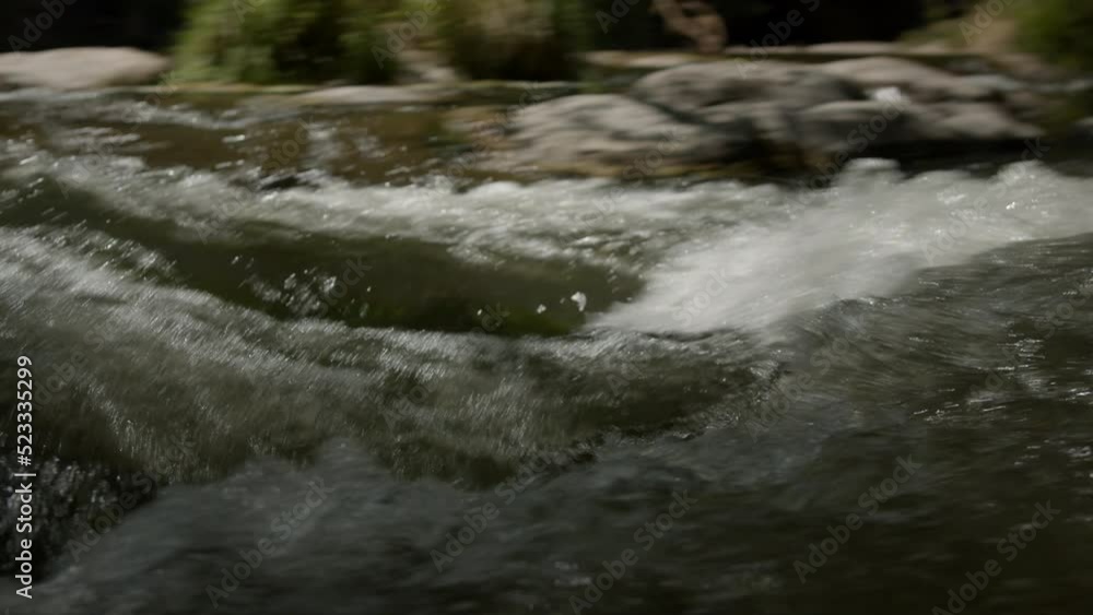 Beautiful View Of River Stream In Forest On Sunny Day - Grand Canyon, Arizona Beautiful View Of River Stream In Forest On Sunny Day - Grand Canyon, Arizona